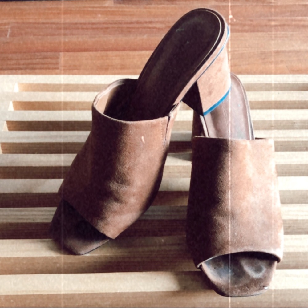 Zara mid heel mules